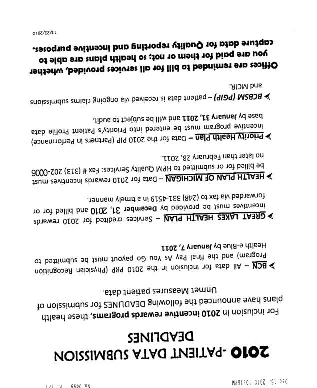 Fax page