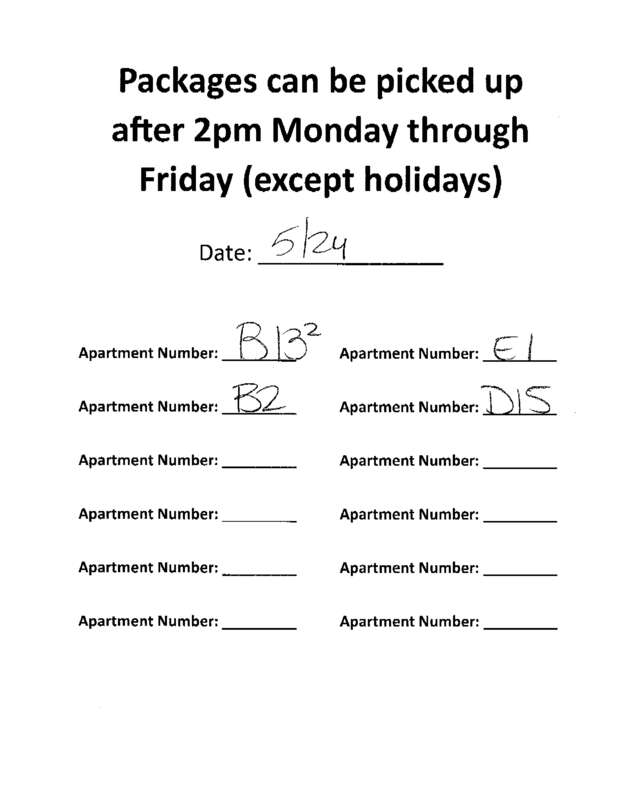 Fax page