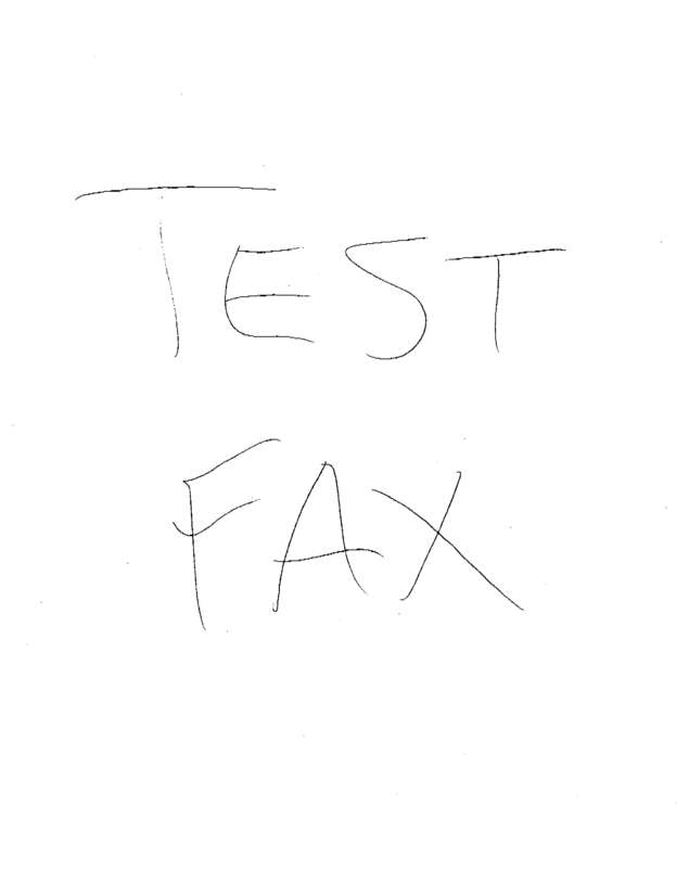 fax page