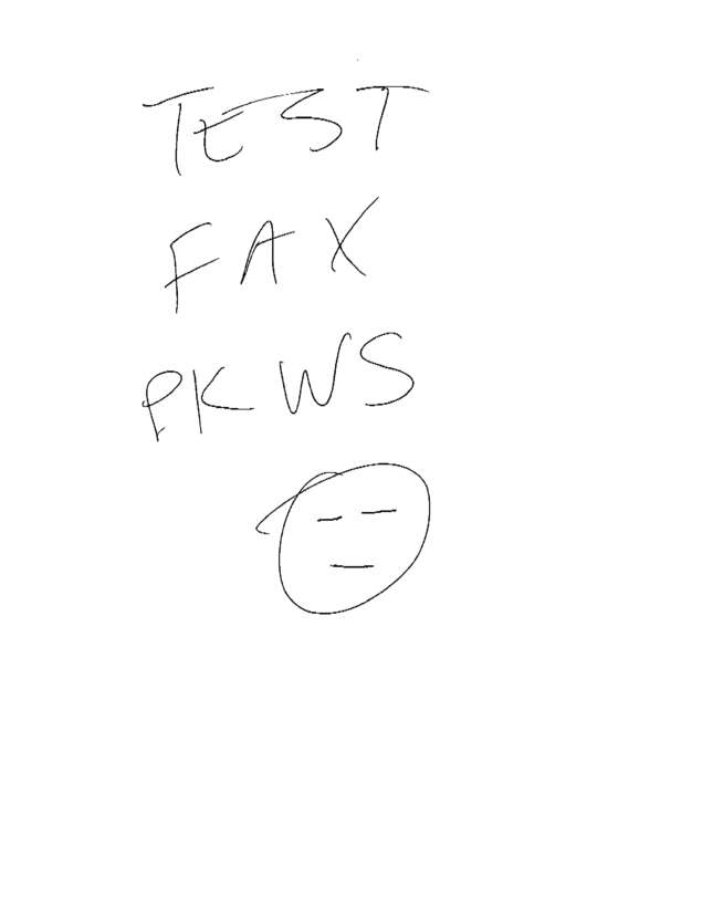 fax page