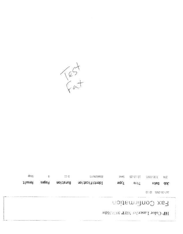fax page