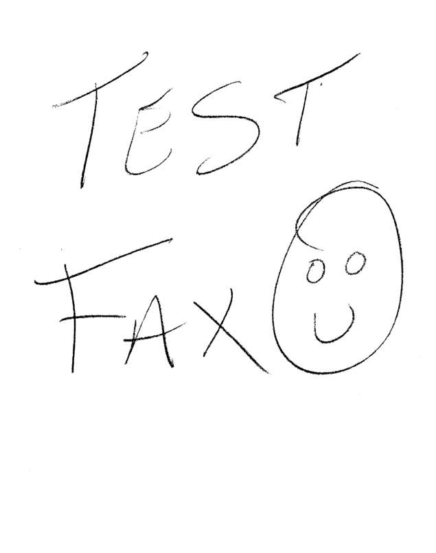 Fax page