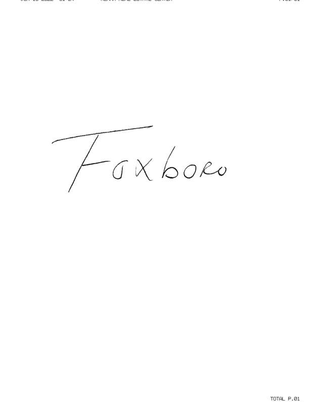 Fax page
