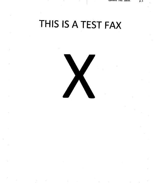 fax page