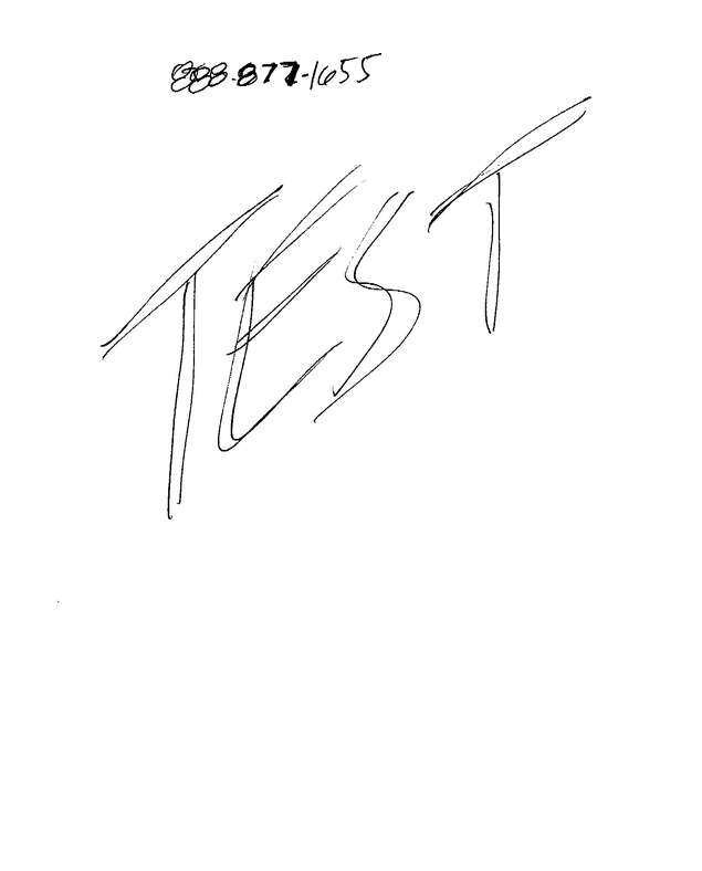 Fax page