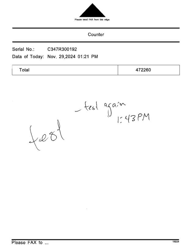 fax page