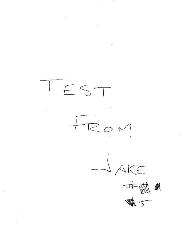 Fax page