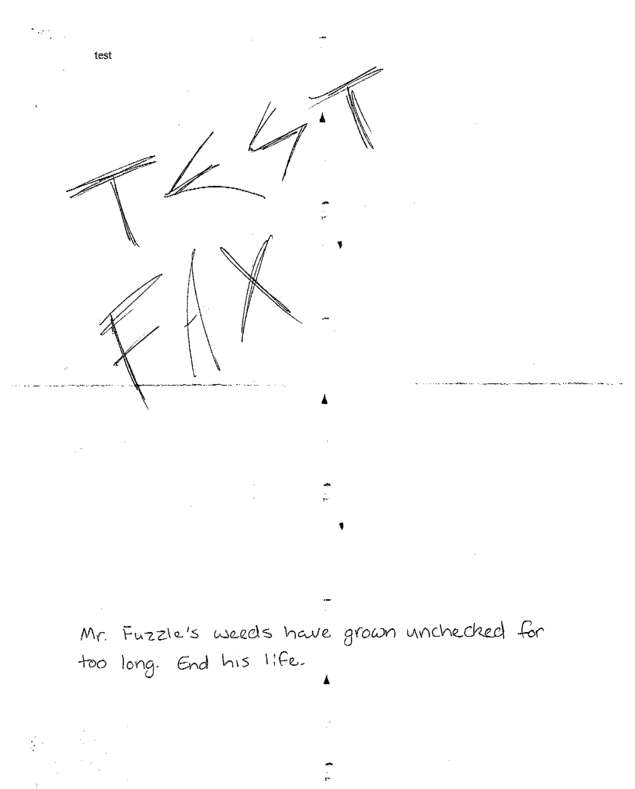 Fax page