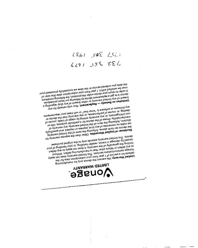 Fax page