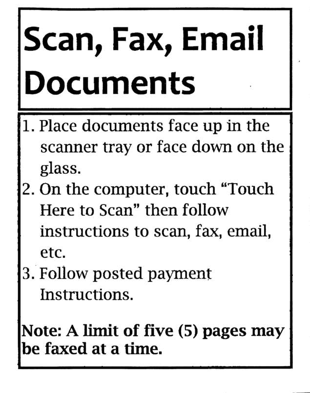 fax page