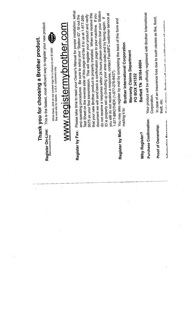 Fax page