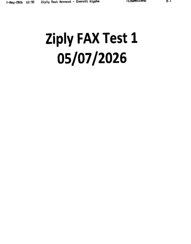fax page