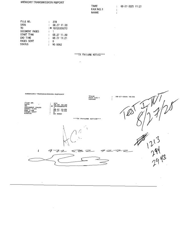 fax page