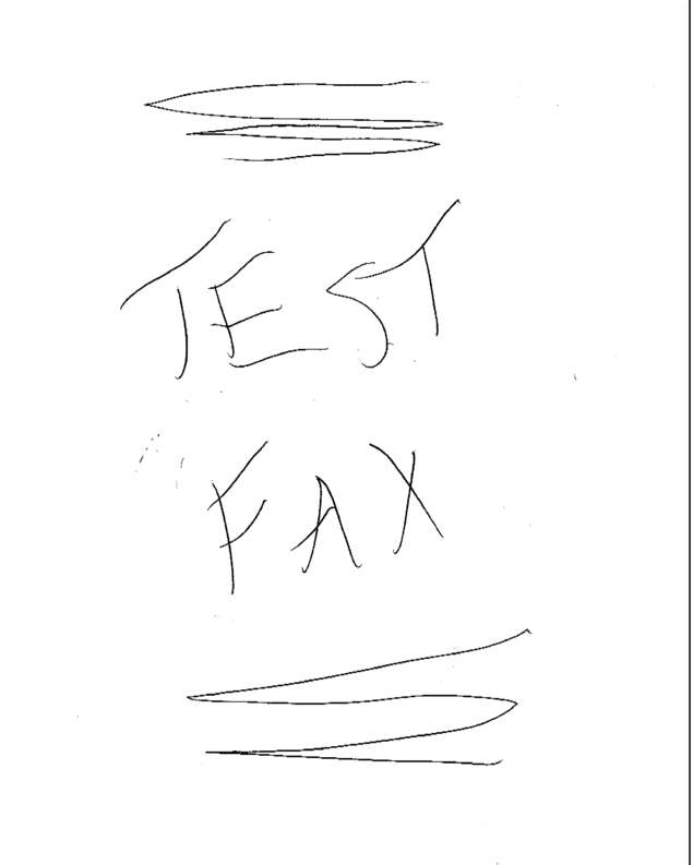 fax page