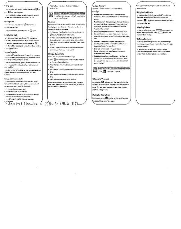 Fax page