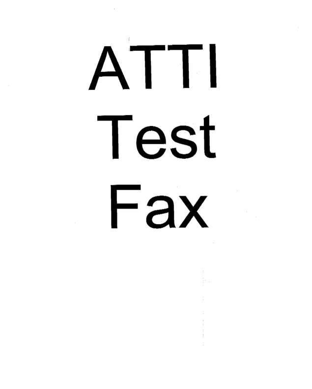 Fax page