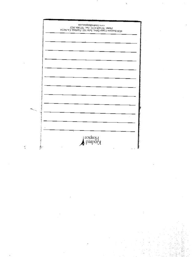 Fax page