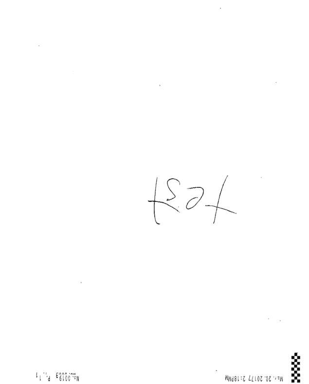 Fax page