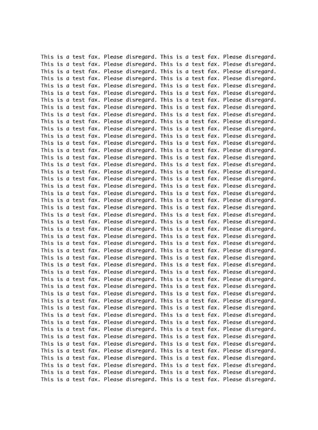 fax page