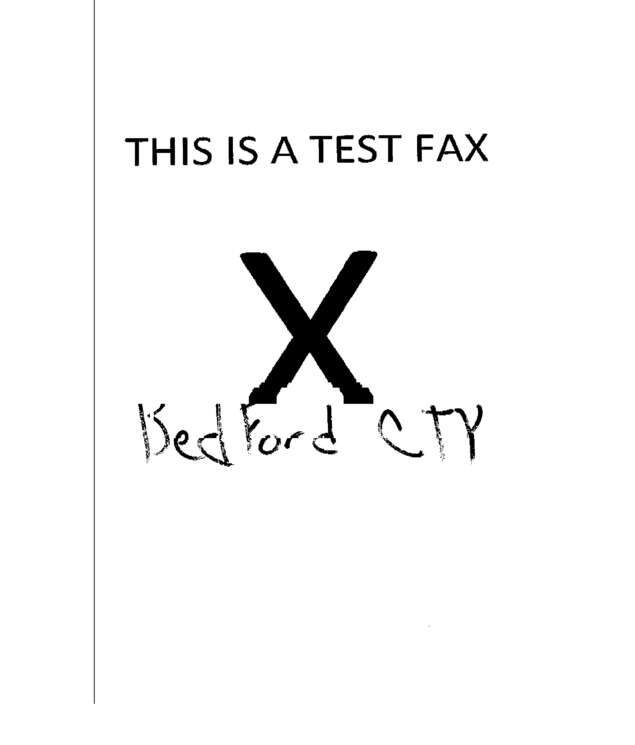 fax page