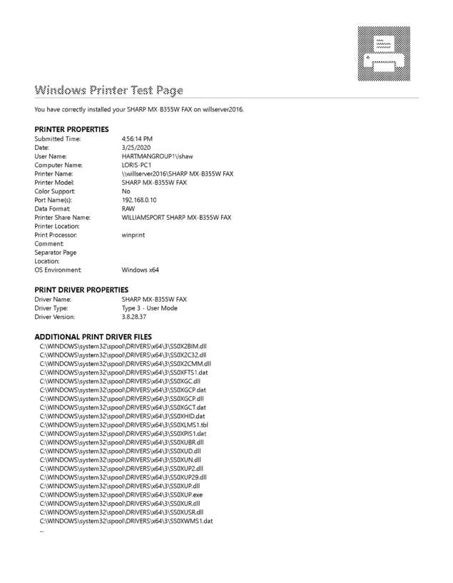 fax page