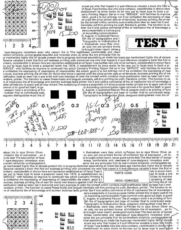Fax page