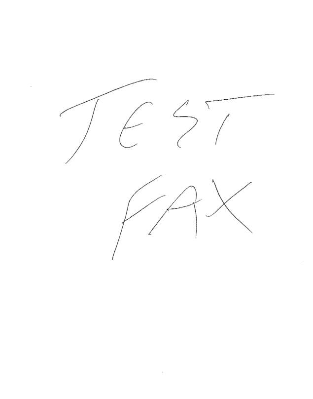 fax page