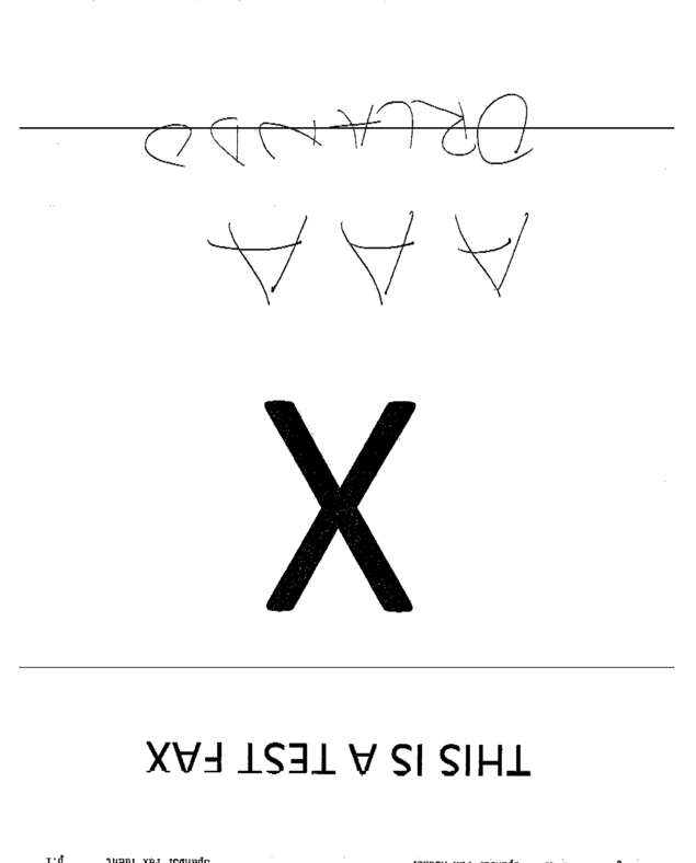fax page