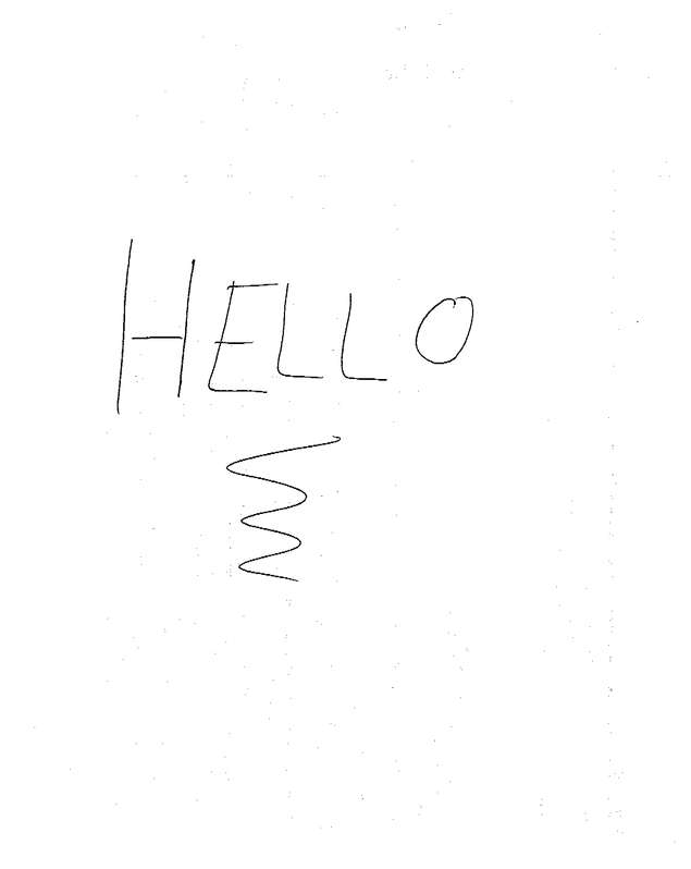 Fax page