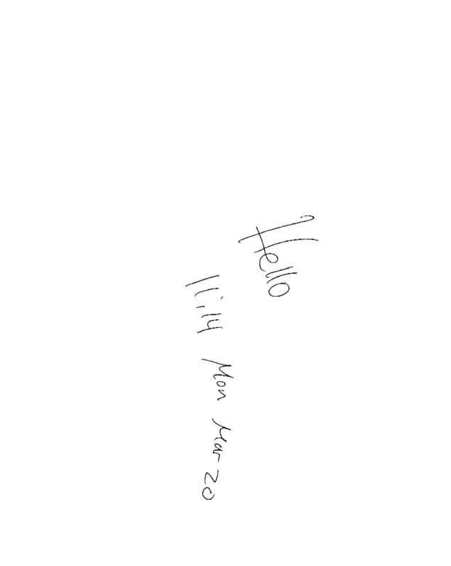 Fax page