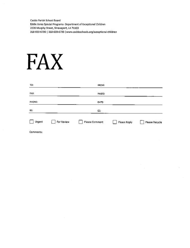 fax page