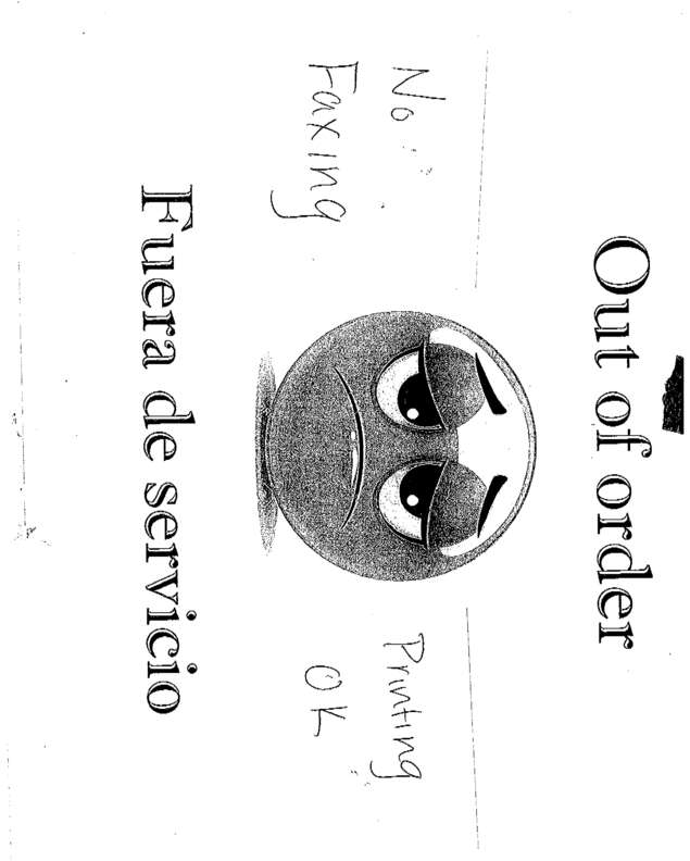 fax page
