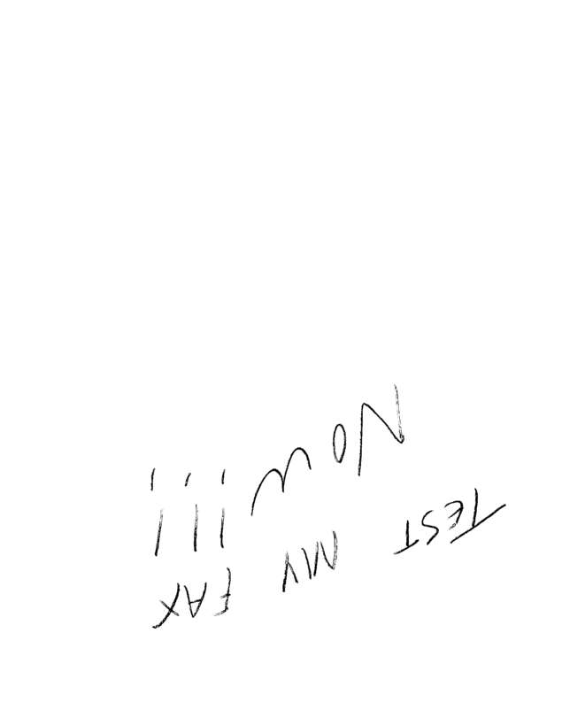 Fax page