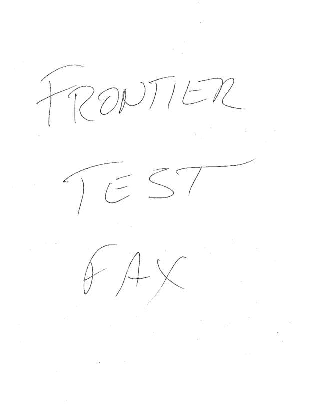 fax page