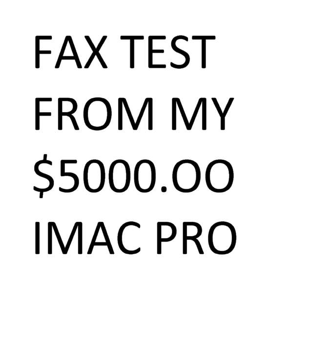 fax page