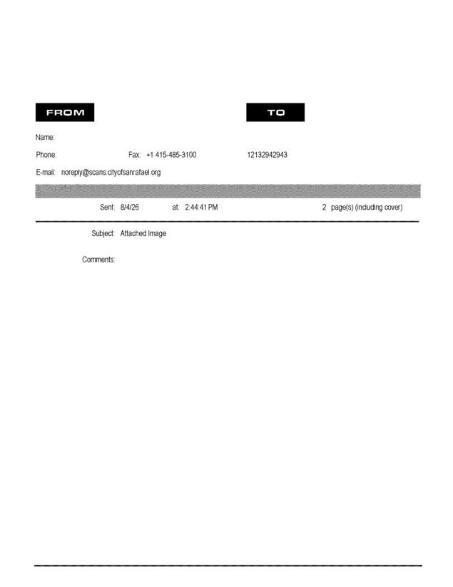 fax page