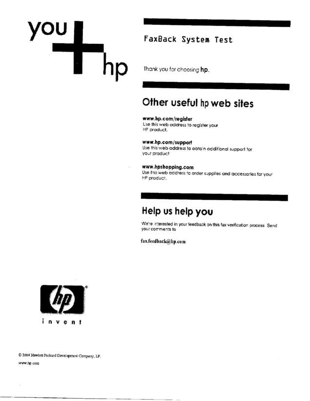 fax page