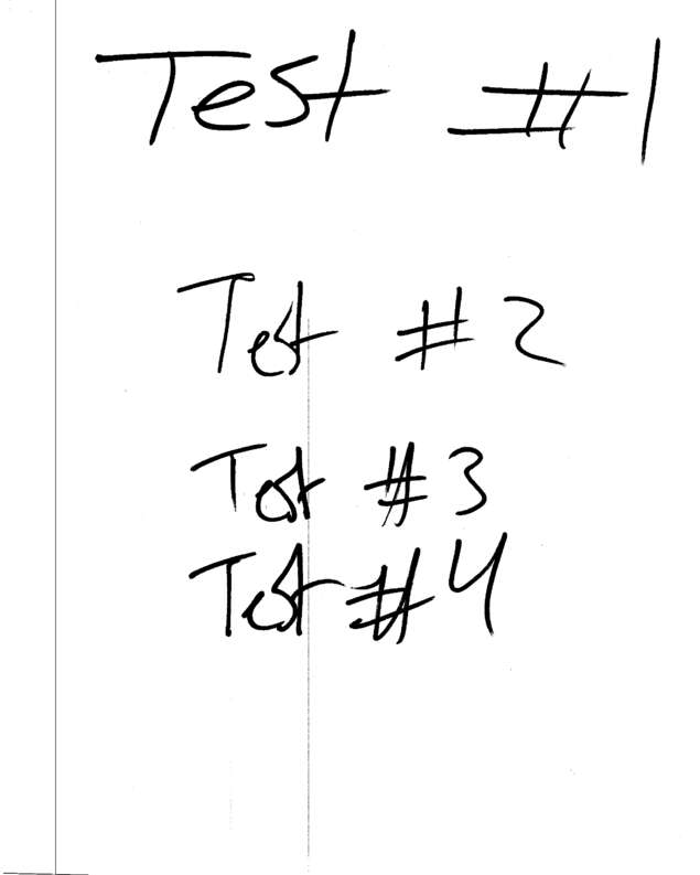 Fax page