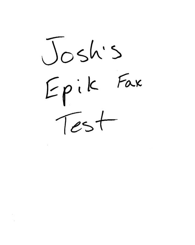 fax page