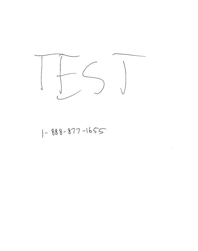 Fax page