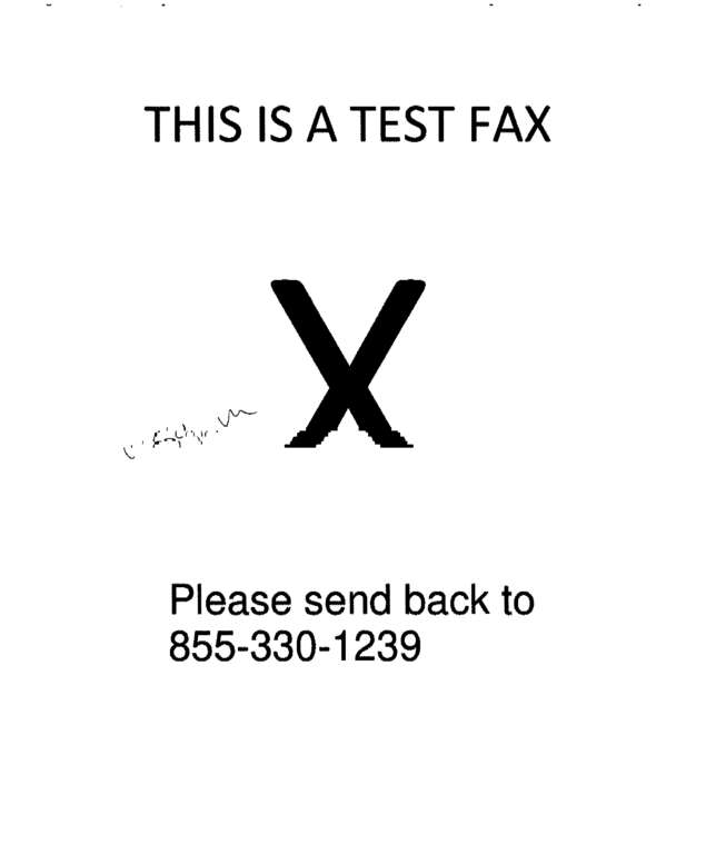 fax page