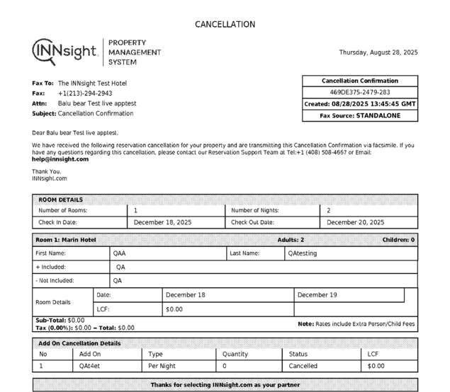 fax page