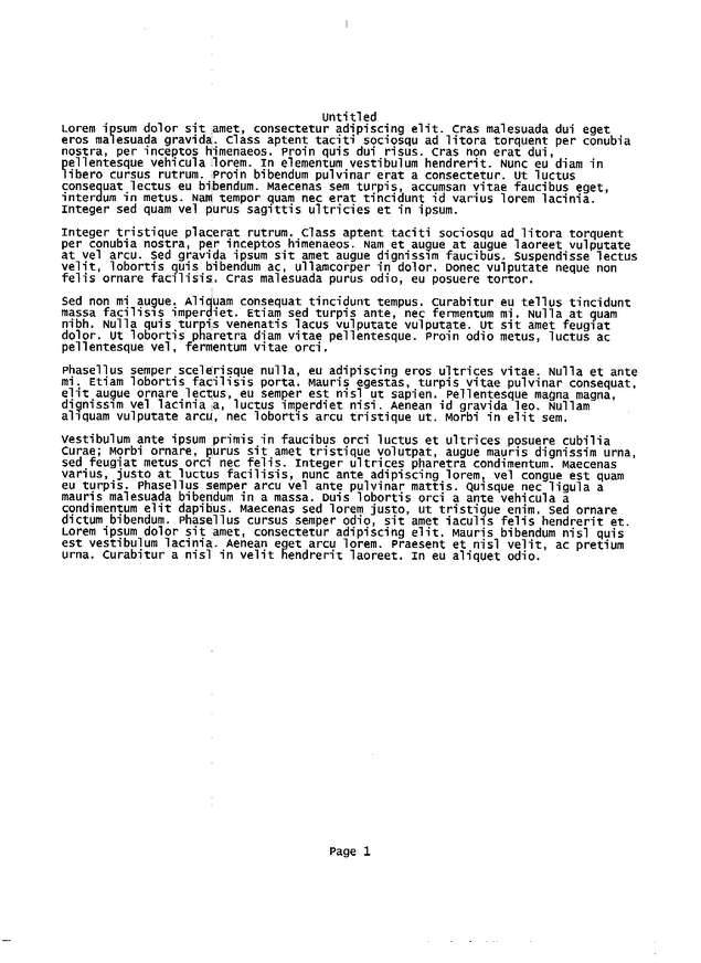 Fax page