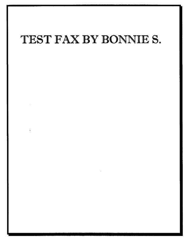 fax page