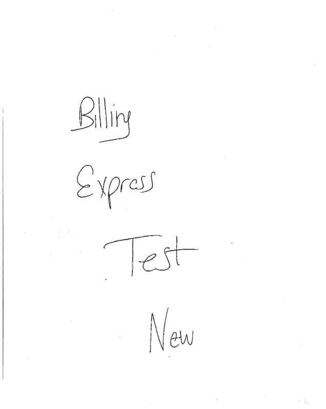 Fax page