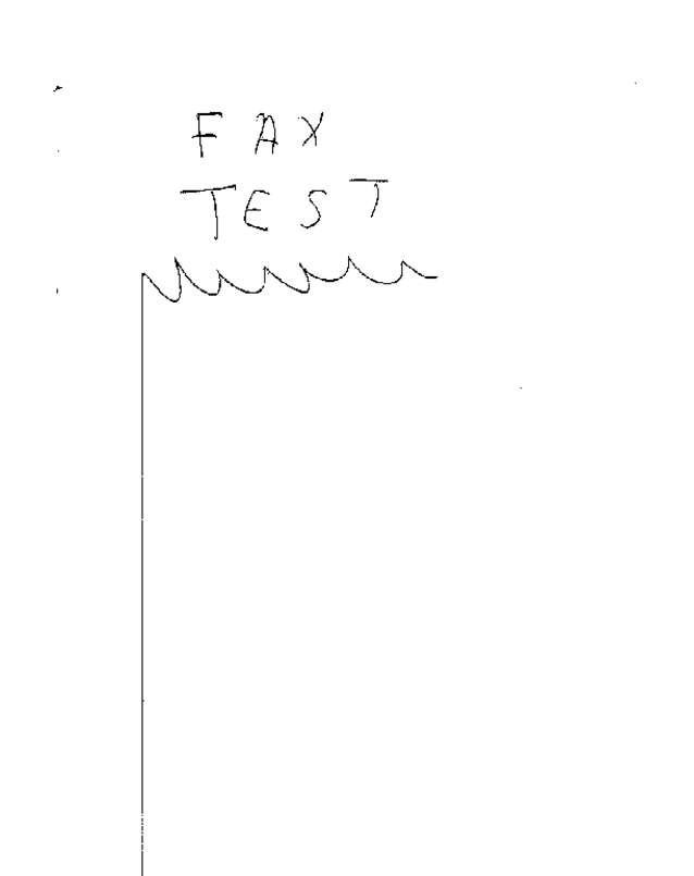 Fax page