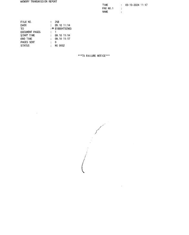 fax page