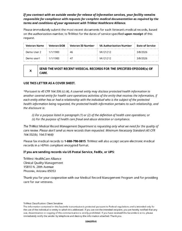 fax page