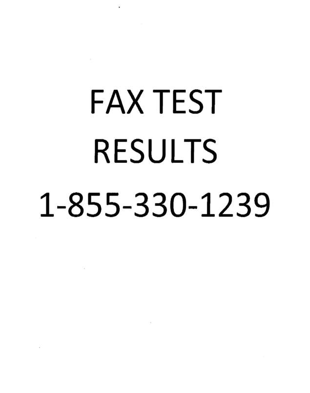 fax page