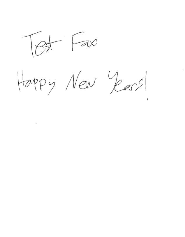 fax page